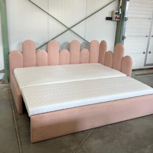 Nubi Kinderbett in der Ausführung mit zusätzlicher, gleich großer Liegefläche